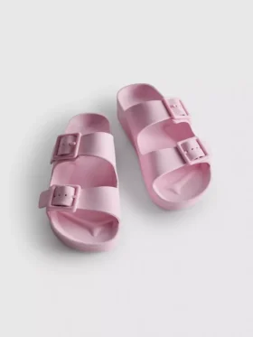 Sandalen mit klobigem Riemen und doppelter Schnalle
