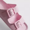 Sandalen mit klobigem Riemen und doppelter Schnalle
