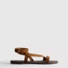Sandalen mit Riemchen und Nieten