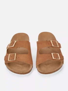 Sandalen mit zwei Riemen und Schnalle