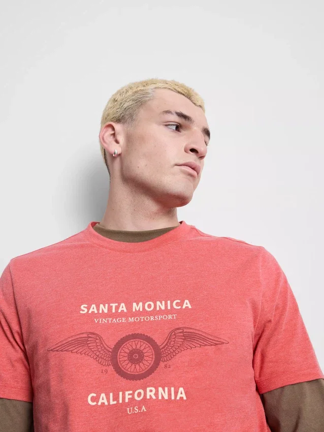 Santa Monica Kurzarm-T-Shirt Santa Monica Kurzarm-T-Shirt