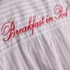 Schlafanzug-Hemd „Breakfast in Bed“ aus Baumwolle Schlafanzug-Hemd „Breakfast in Bed“ aus Baumwolle