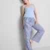 Schlafanzug-Hose aus Baumwoll-Gingham Schlafanzug-Hose aus Baumwoll-Gingham