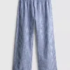 Schlafanzug-Hose aus Baumwoll-Gingham Schlafanzug-Hose aus Baumwoll-Gingham