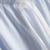 Schlafanzug mit bedrucktem Satin-Schleifen-Top Schlafanzug mit bedrucktem Satin-Schleifen-Top