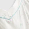 Schlafanzug mit bedrucktem Satin-Schleifen-Top Schlafanzug mit bedrucktem Satin-Schleifen-Top