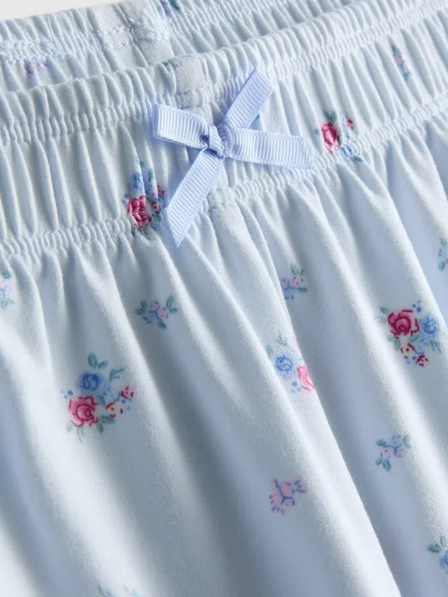 Schlafanzug mit bedrucktem Top und Shorts Schlafanzug mit bedrucktem Top und Shorts