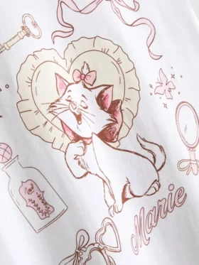 Schlafanzug mit Marie-Motiv aus Disneys „Die Aristocats“