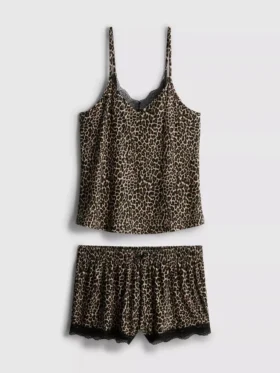 Schlafanzug mit Shorts und Top