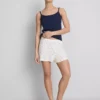 Schlafanzug-Shorts aus geripptem Jersey Schlafanzug-Shorts aus geripptem Jersey