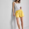Schlafanzug-Shorts aus gewebter Baumwolle Schlafanzug-Shorts aus gewebter Baumwolle