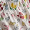 Schlafanzug-Shorts aus gewebter Baumwolle Schlafanzug-Shorts aus gewebter Baumwolle
