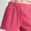 Schlafanzug-Shorts aus gewebter Baumwolle Schlafanzug-Shorts aus gewebter Baumwolle