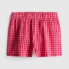 Schlafanzug-Shorts aus gewebter Baumwolle Schlafanzug-Shorts aus gewebter Baumwolle