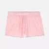 Schlafanzug-Shorts aus Jersey mit Rüschenbesatz Schlafanzug-Shorts aus Jersey mit Rüschenbesatz
