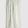 Schlafhose mit weitem Bein und Blumenmuster Schlafhose mit weitem Bein und Blumenmuster