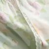 Schlafhose mit weitem Bein und Blumenmuster Schlafhose mit weitem Bein und Blumenmuster