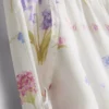 Schlafhose mit weitem Bein und Blumenmuster Schlafhose mit weitem Bein und Blumenmuster