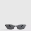 Schlanke Cat-Eye-Sonnenbrille