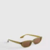 Schlanke Cat-Eye-Sonnenbrille