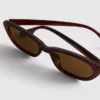 Schlanke Cat-Eye-Sonnenbrille