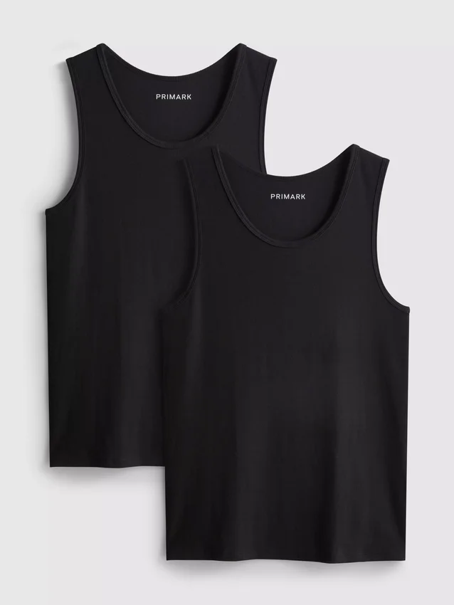 Schmal geschnittenes, geripptes Tanktop Schmal geschnittenes, geripptes Tanktop