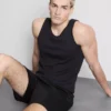 Schmal geschnittenes, geripptes Tanktop Schmal geschnittenes, geripptes Tanktop