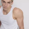 Schmal geschnittenes, geripptes Tanktop Schmal geschnittenes, geripptes Tanktop