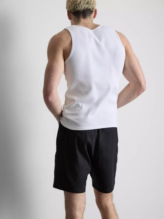Schmal geschnittenes, geripptes Tanktop Schmal geschnittenes, geripptes Tanktop