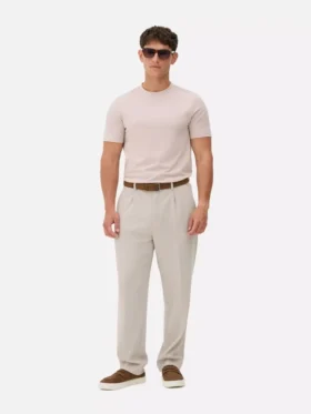 Schmal geschnittenes Stretch-T-Shirt Schmal geschnittenes Stretch-T-Shirt