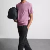 Schmal geschnittenes Stretch-T-Shirt Schmal geschnittenes Stretch-T-Shirt
