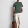Schmal geschnittenes Stretch-T-Shirt Schmal geschnittenes Stretch-T-Shirt