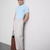 Schmal geschnittenes Stretch-T-Shirt Schmal geschnittenes Stretch-T-Shirt