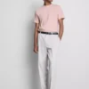 Schmal geschnittenes Stretch-T-Shirt Schmal geschnittenes Stretch-T-Shirt