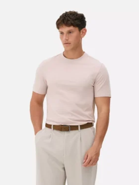 Schmal geschnittenes Stretch-T-Shirt Schmal geschnittenes Stretch-T-Shirt