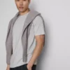 Schmal geschnittenes Stretch-T-Shirt Schmal geschnittenes Stretch-T-Shirt