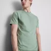 Schmal geschnittenes Stretch-T-Shirt Schmal geschnittenes Stretch-T-Shirt