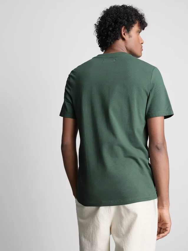 Schmal geschnittenes Stretch-T-Shirt Schmal geschnittenes Stretch-T-Shirt