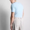 Schmal geschnittenes Stretch-T-Shirt Schmal geschnittenes Stretch-T-Shirt