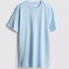 Schmal geschnittenes Stretch-T-Shirt Schmal geschnittenes Stretch-T-Shirt