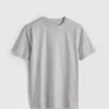 Schmal geschnittenes Stretch-T-Shirt Schmal geschnittenes Stretch-T-Shirt