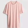 Schmal geschnittenes Stretch-T-Shirt Schmal geschnittenes Stretch-T-Shirt