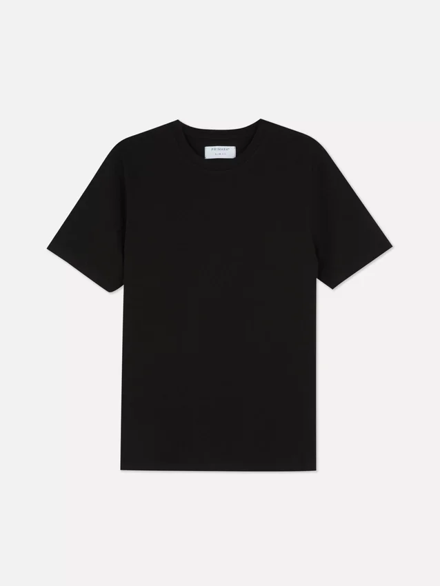 Schmal geschnittenes Stretch-T-Shirt Schmal geschnittenes Stretch-T-Shirt