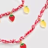 Schmuckset mit Obst-Anhängern Schmuckset mit Obst-Anhängern