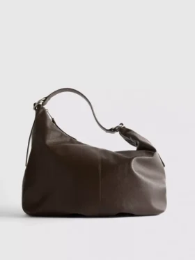 Schultertasche mit Ring-Detail