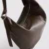 Schultertasche mit Ring-Detail