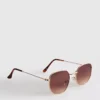 Sechseckige Sonnenbrille Sechseckige Sonnenbrille