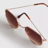 Sechseckige Sonnenbrille Sechseckige Sonnenbrille