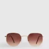 Sechseckige Sonnenbrille Sechseckige Sonnenbrille