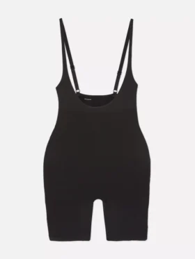 Shapewear-Body mit offenem Brustbereich bis zur Mitte des Oberschenkels
